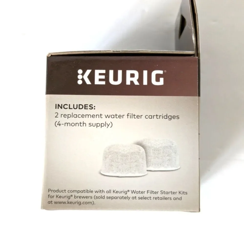 Lot of 10 Keurig Water Filter Refill Cartridges - 5 Boxes (2ct) Genuine New OEM